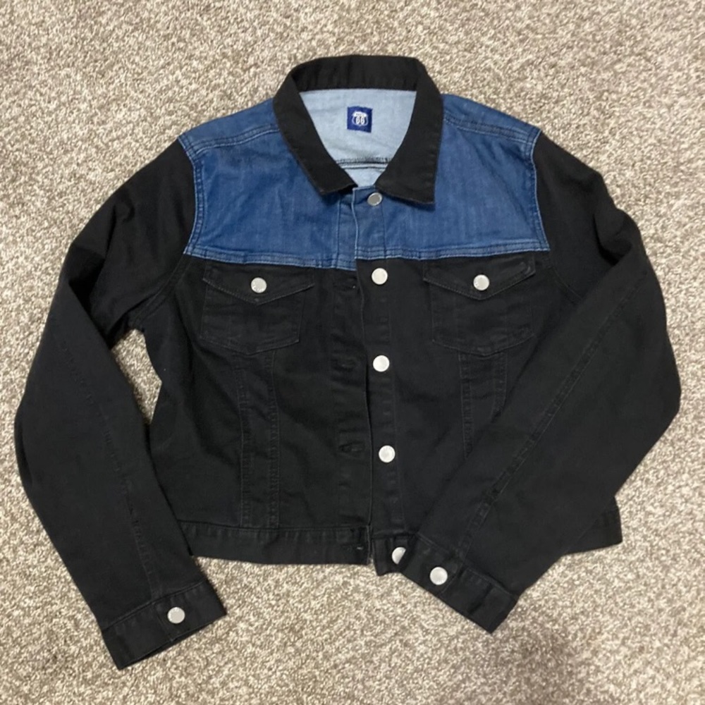 New! Route 66 Women’s Denim Two Tone Jacket